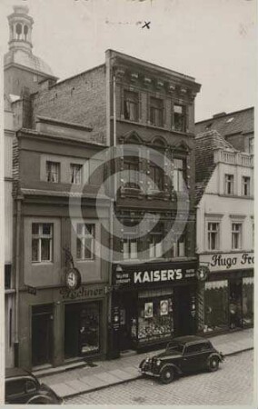 Bürgerhäuser am Markt in Sprottau