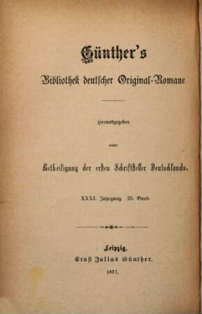 Neue Horizonte : historischer Roman aus der Gegenwart, 2,5