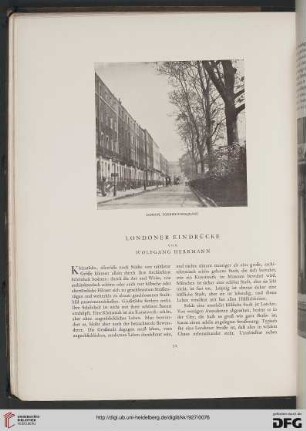 Londoner Eindrücke