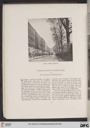 Londoner Eindrücke