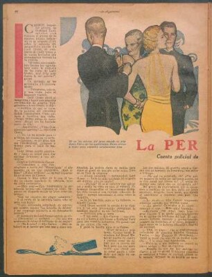 La perfecta dama : Cuento policial de Hal Pink