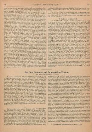 713-724 Das Neue Testament und die menschliche Existenz