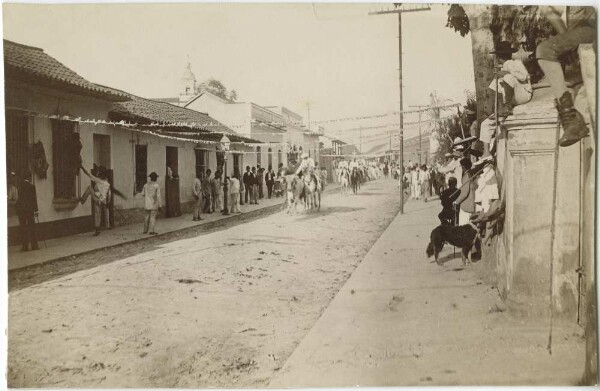 Recording from Caracas (preparation for the bullfight)