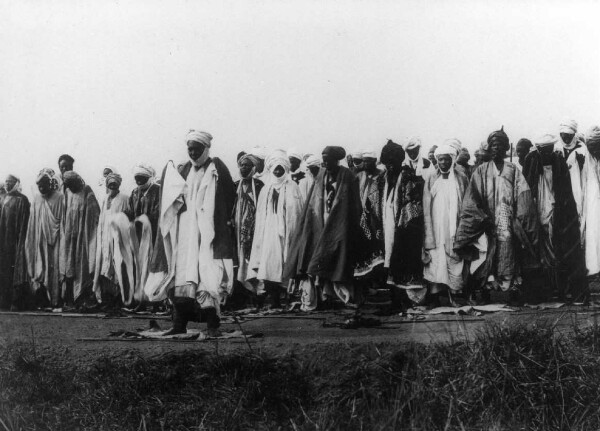 Prayer, Hausa , Cameroon, no location given