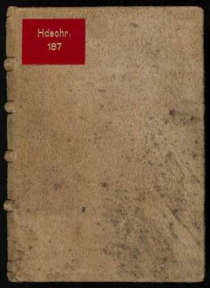 Petrus Hispanus : Hdschr. 187