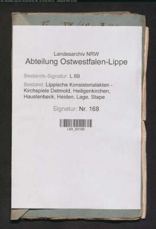 Reparaturen des Schulhauses zu Berlebeck