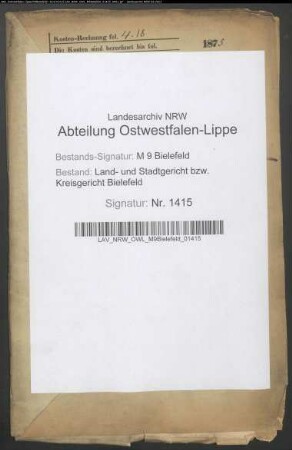 Sonstige: Bentrup, gen. Stratemann, Wilhelmine, geb. Westerheide; Ehepartner: Bentrup, gen. Stratemann, Johann Christoph: