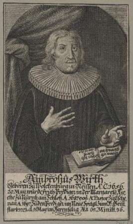 Bildnis des Ambrosius Wirth