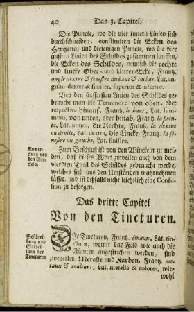 Das dritte Capitel Von den Tincturen.