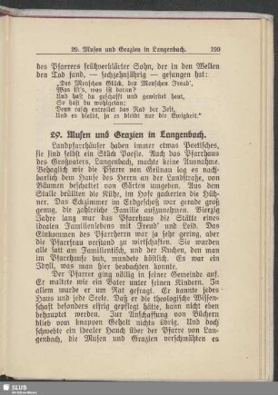 29. Musen und Grazien in Langenbach