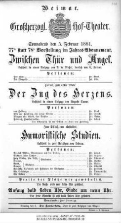 Zwischen Thür und Angel