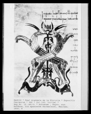 Expositio Psalmorum: Initial, Folio fol. 142