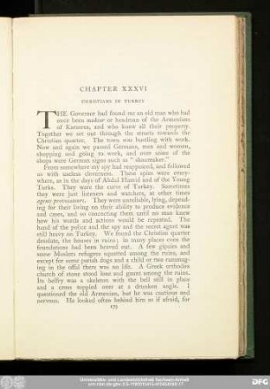 Chapter XXXVI Christians In Turkey