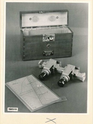 Präzisionsattenuator variabel VPA/X2 mit Transportkasten, Foto 1958