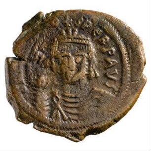 Münze, Follis, 612 / 613