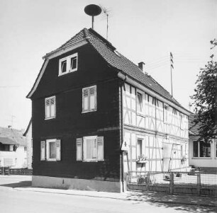 Fachwerkwohnhaus; Altenstadt, Brunnenstraße 26