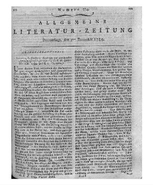 Lentin, Leberecht Friedrich Benjamin: Beyträge zur ausübenden Arzneywissenschaft / von Leberecht Friedrich Benjamin Lentin. - Leipzig : Crusius Bd. 1. - 1789