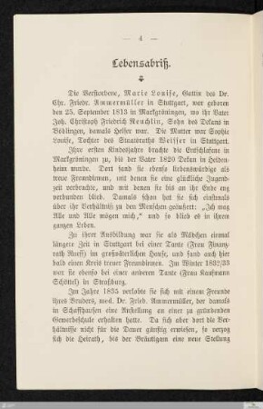 Lebensabriß