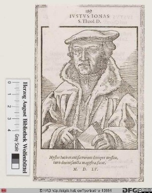 Bildnis Justus Jonas (eig. Jodocus Koch)