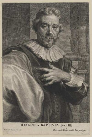 Bildnis des Ioannes Baptista Barbe