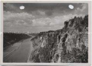 Elbsandsteingebirge, Elbe, Bastei, Sächsische Schweiz