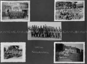 Fotoalbum mit Aufnahmen aus dem Reichsarbeitsdienst und dem 2. Weltkrieg