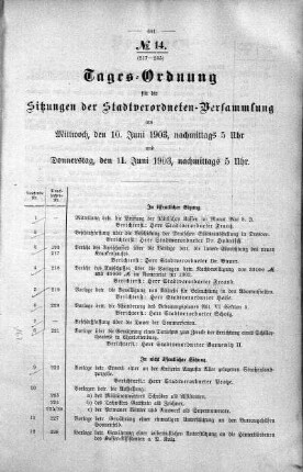 10.+ 11. Juni 1903
