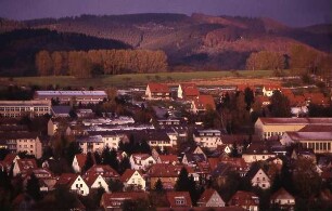 Der Harz - Blick auf Herzberg : Herzberg im Südharz. Aufgenommen im Harz ca. 1995