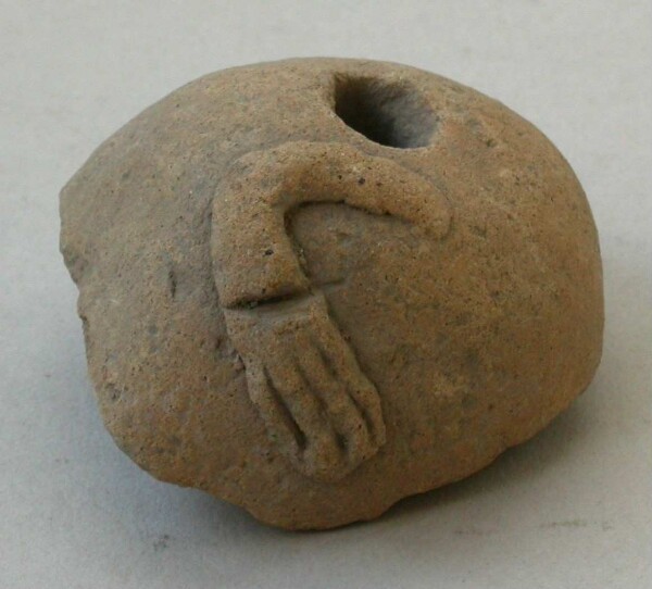 Fragment of a clay vessel