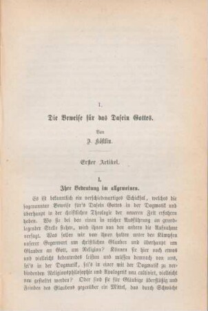 601-655 Die Beweise für das Dasein Gottes