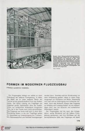 5: Formen im modernen Flugzeugbau