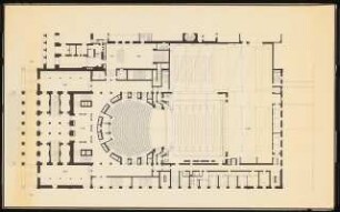 Nationaltheater, München: Grundriss