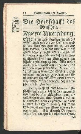 Zweyte Unterredung.