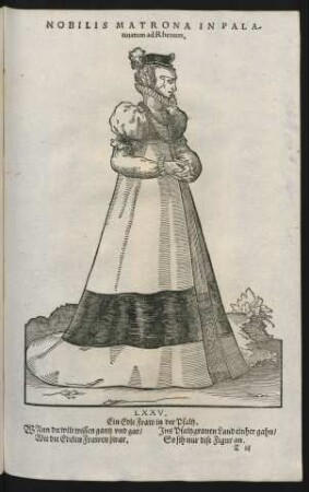 Nobilis Matrona In Palatinatum ad Rhenum.