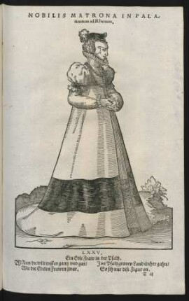 Nobilis Matrona In Palatinatum ad Rhenum.