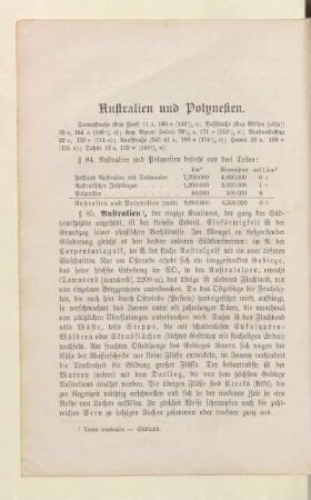 Australien und Polynesien