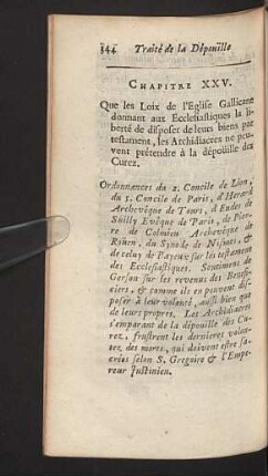 Chapitre XXV. - XXVII.