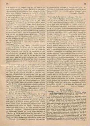 94-95 [Rezension] Söderblom, Nathan, Christliche Lebens- und Arbeitsgemeinschaft