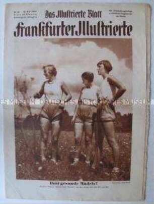 Wochenzeitschrift "Frankfurter Illustrierte" u.a. zum 100. Jahrestag des Hambacher Festes