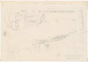 Gartenanlage Marktplatz, Erkrath: Bepflanzungsplan Grundriss 1:200