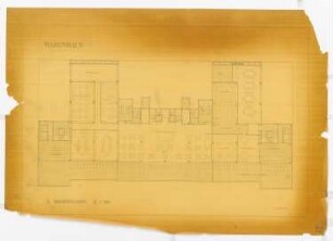 Warenhaus: Grundriss 5. OG M 1:100