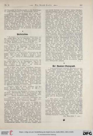 Der Amateur-Photograph