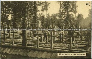 Soldatenfriedhof in den Argonnen