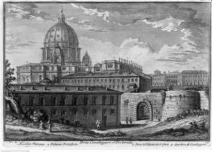 Delle Magnificenze di Roma antica e moderna, Erstes Buch, Tafel 16: Porta Cavalleggieri ol. Posterula