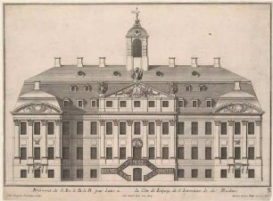 Palais des Barons von R. bei Leipzig, von Richter entworfen (?)