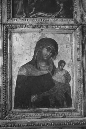 Altar mit einer byzantinischen Ikone