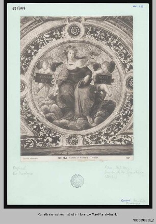 Malerische Ausstattung : Decke : Theologie