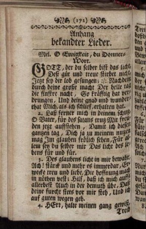 Anhang bekandter Lieder.