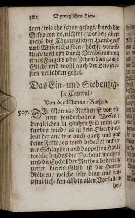 Das Ein- und Siebentzigste Capitul . - Das Fünff- und Siebentzigste Capitul.