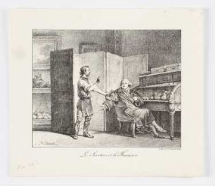 Le Savetier et le Financier, Blatt 63 der Folge "La Fontaines Fabeln"